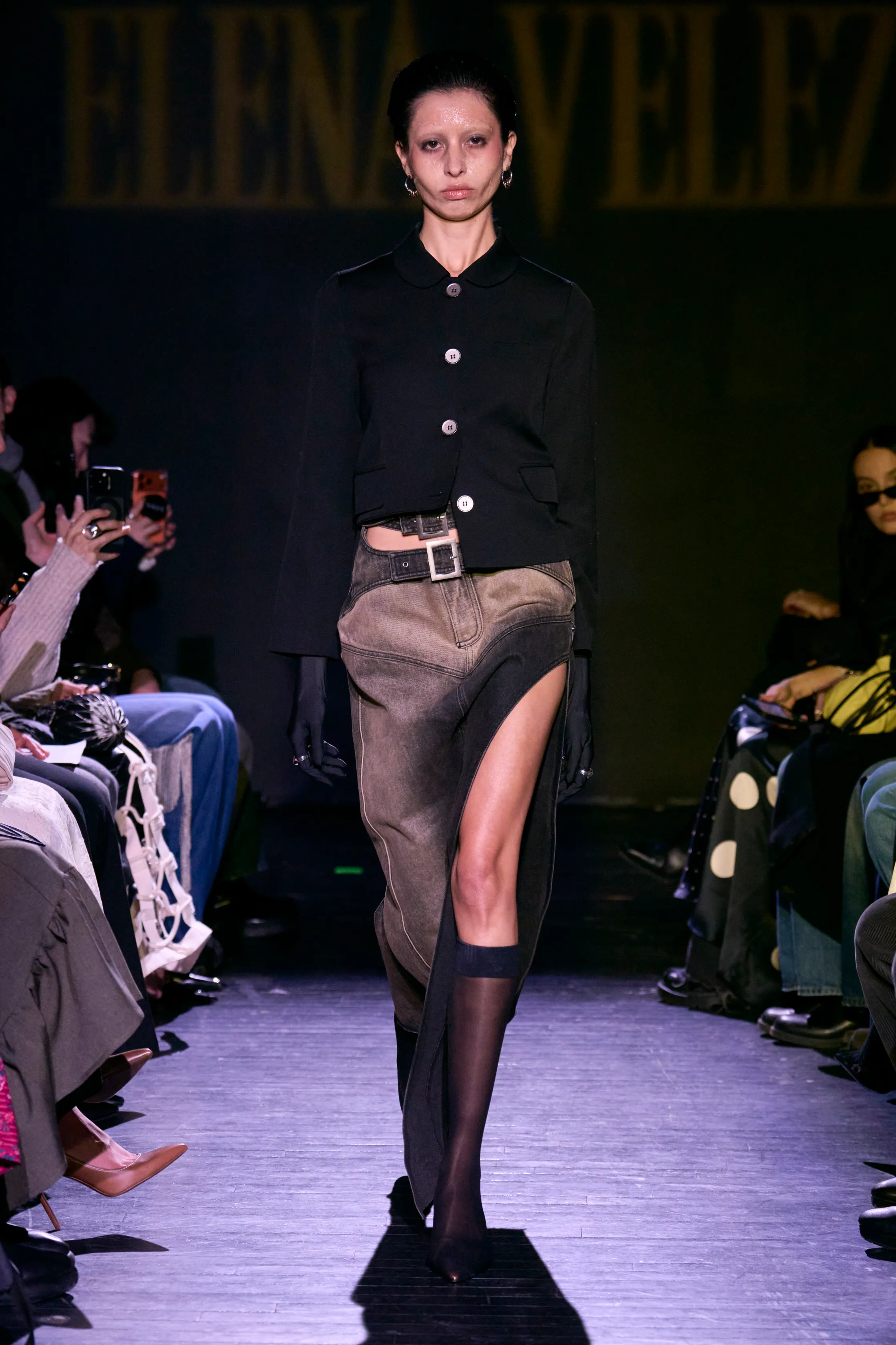 Elena Velez, fall 2026, runway reference photographed by Gorunway