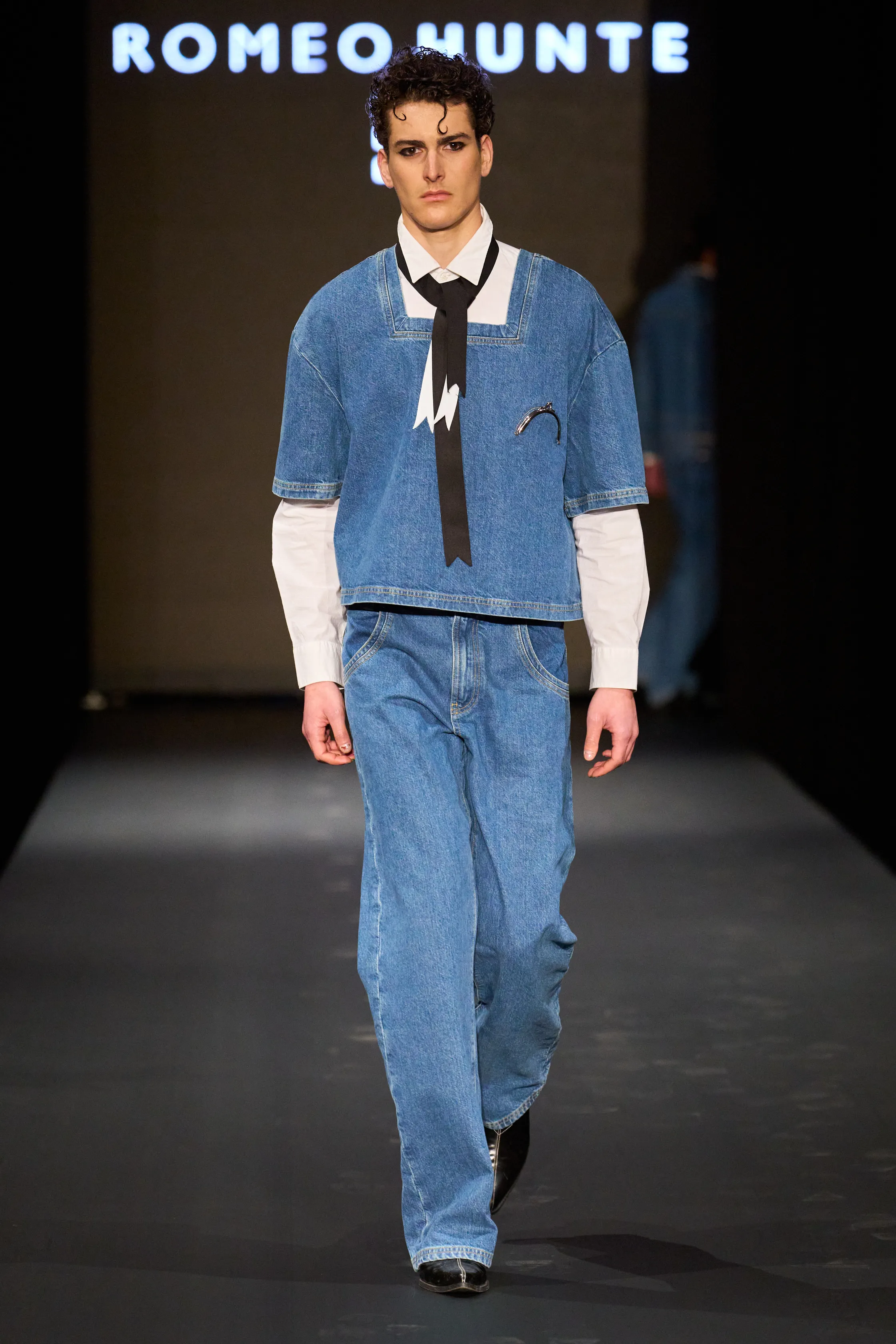 Romeo Hunte, fall 2026, runway reference photographed by Gorunway