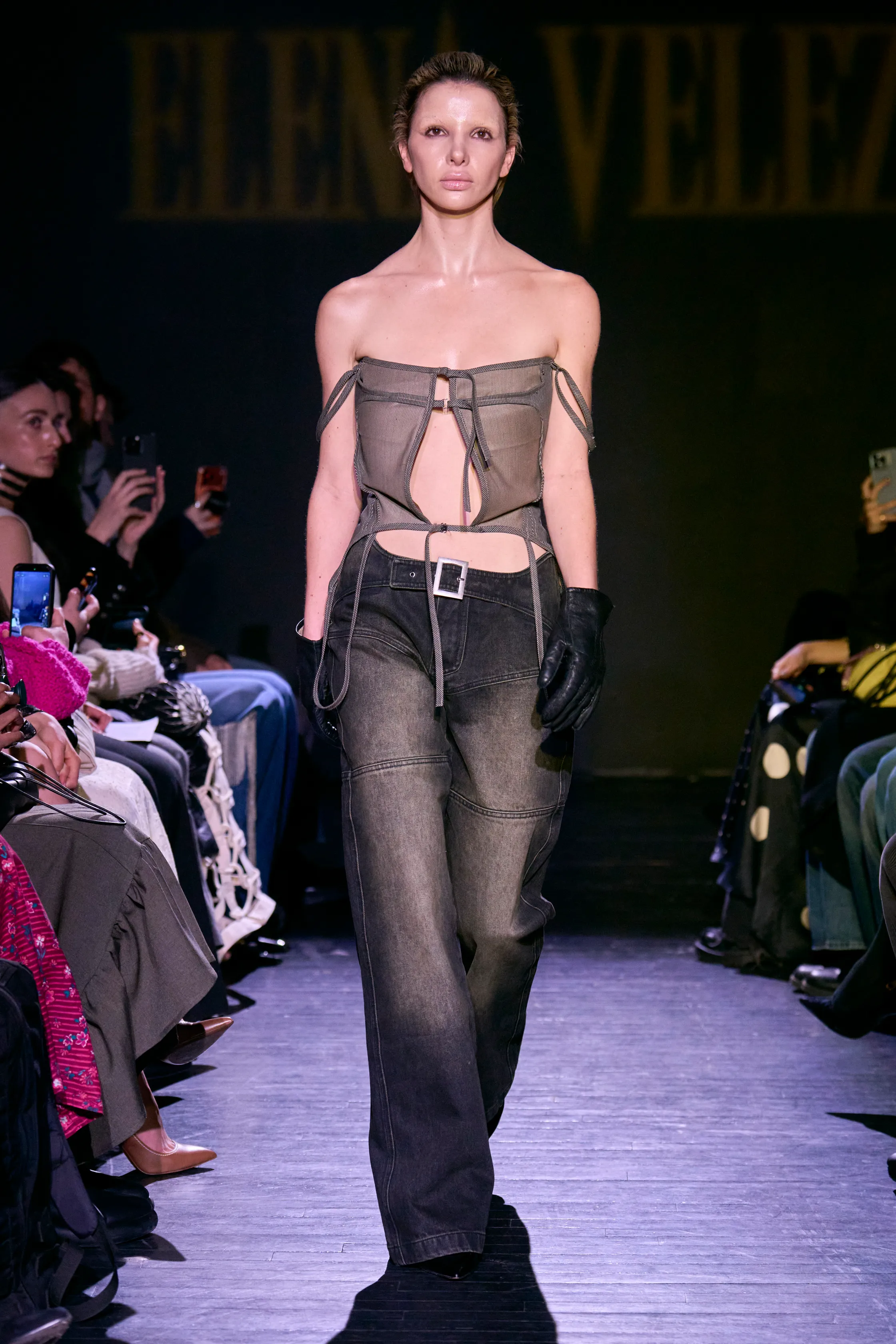 Elena Velez, fall 2026, runway reference photographed by Gorunway