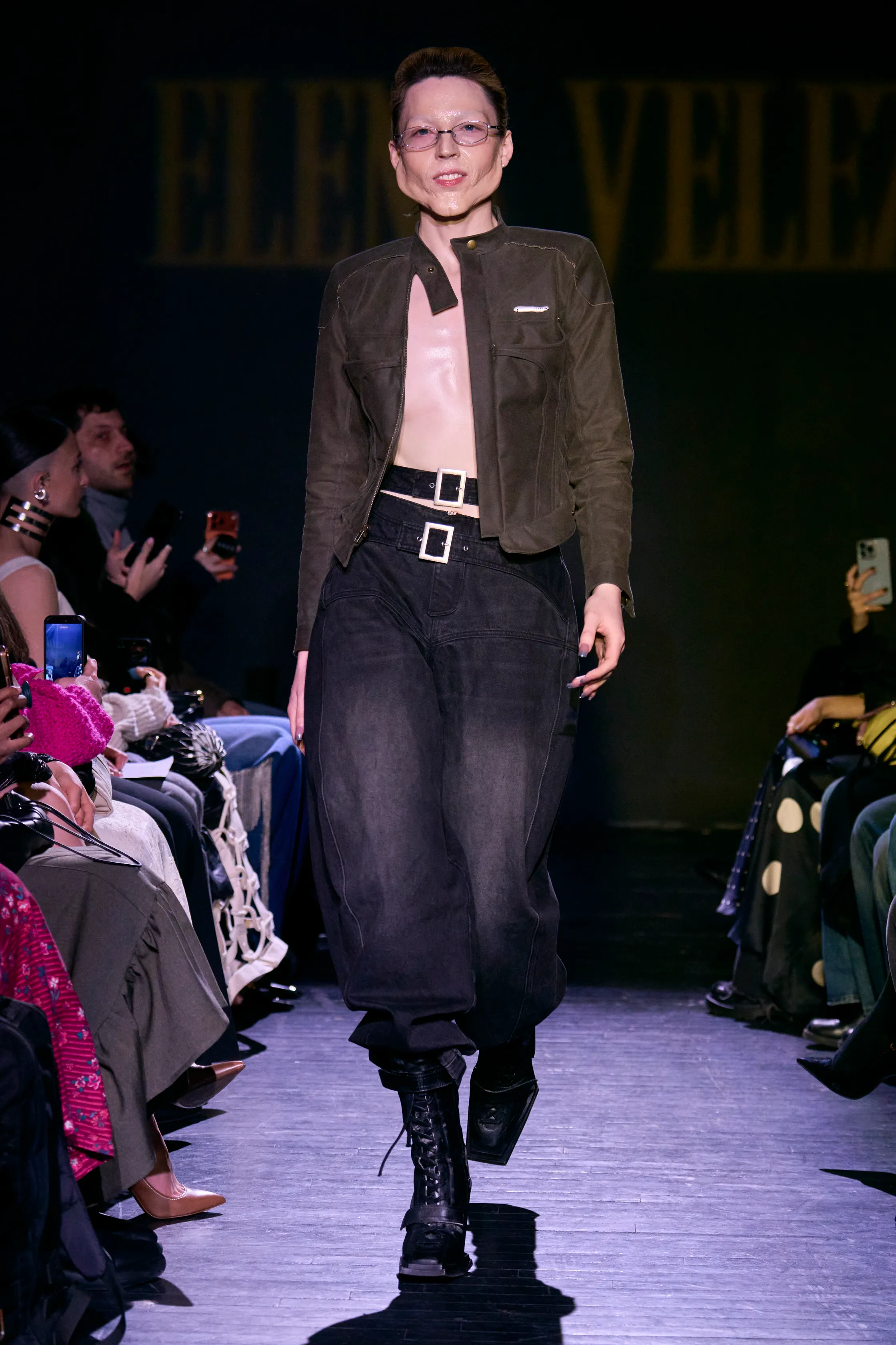Elena Velez, fall 2026, runway reference photographed by Gorunway