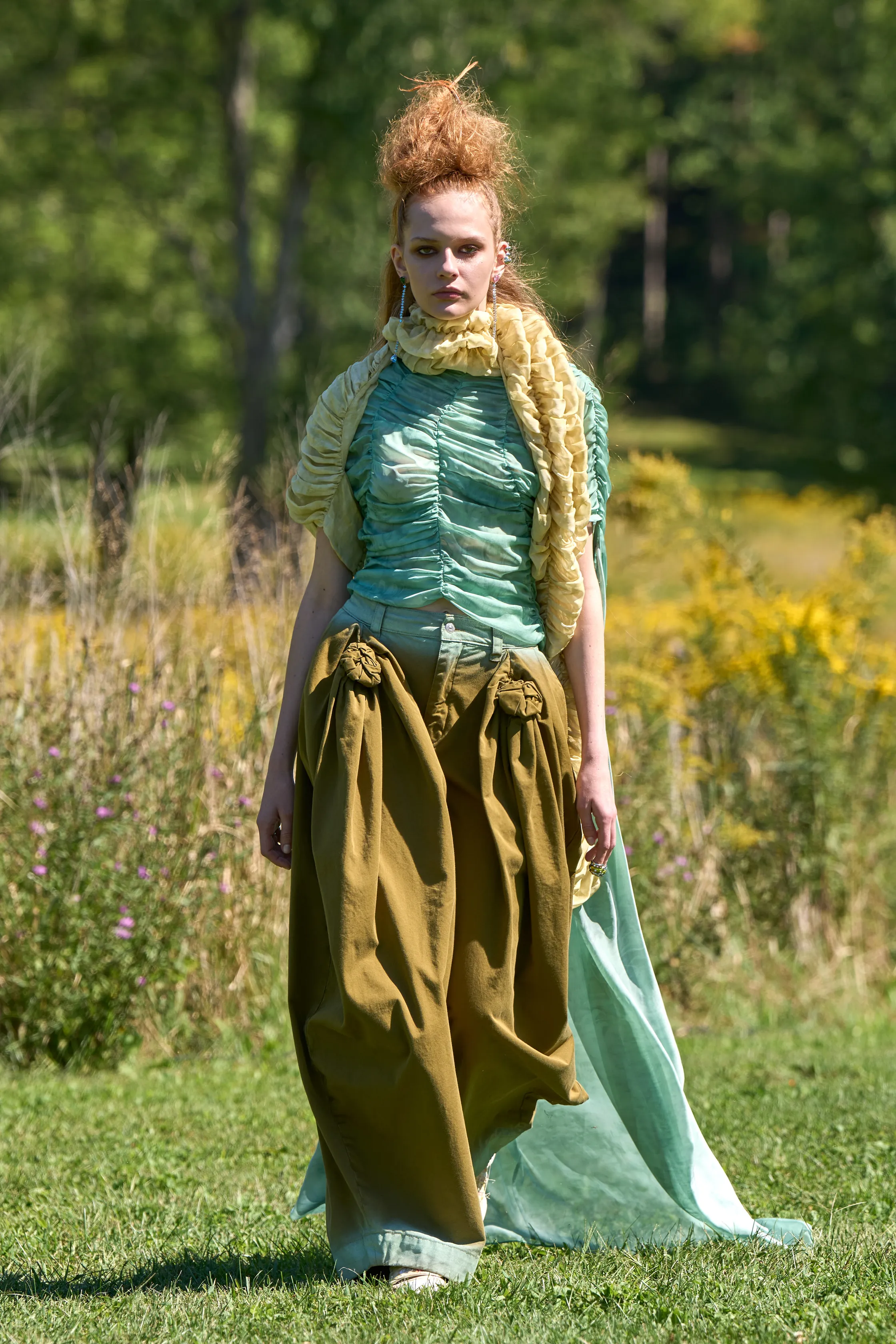Collina Strada, spring 2027, runway reference photographed by Gorunway